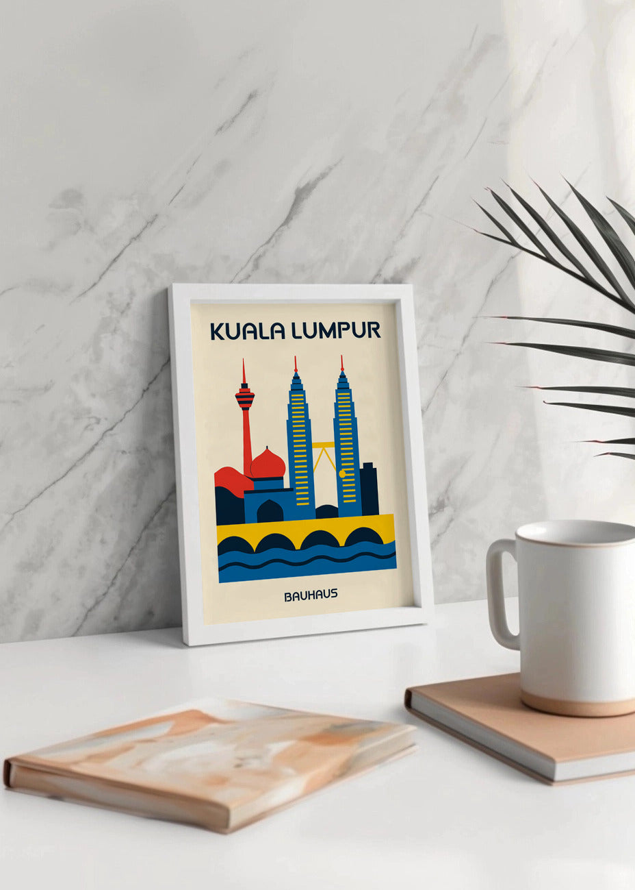 Cuadro Kuala Lumpur Poster Bauhaus