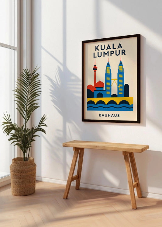 Cuadro Kuala Lumpur Poster Bauhaus