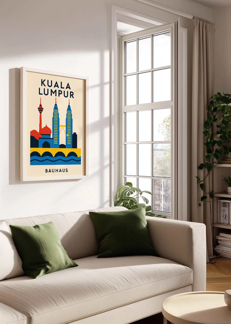 Cuadro Kuala Lumpur Poster Bauhaus