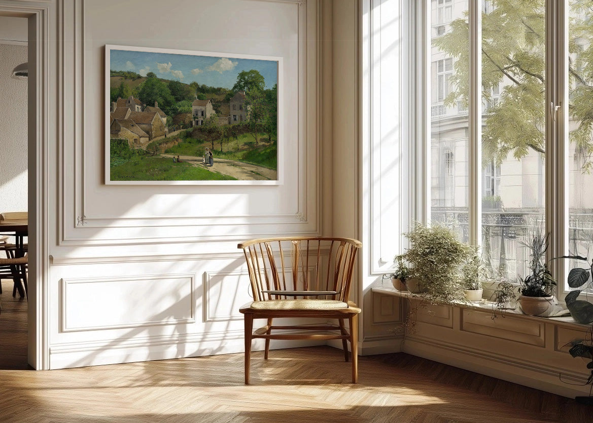 Cuadro ​L'Hermitage en Pontoise (Pissarro)