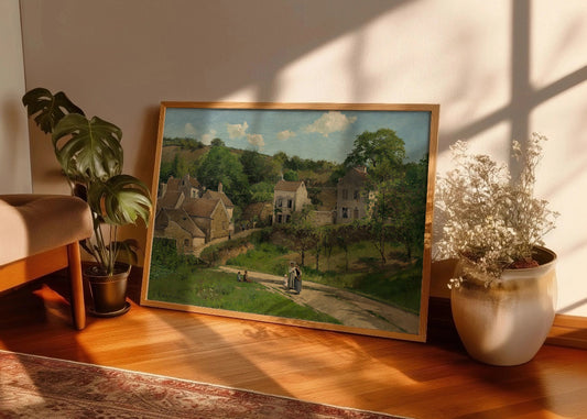 Cuadro ​L'Hermitage en Pontoise (Pissarro)