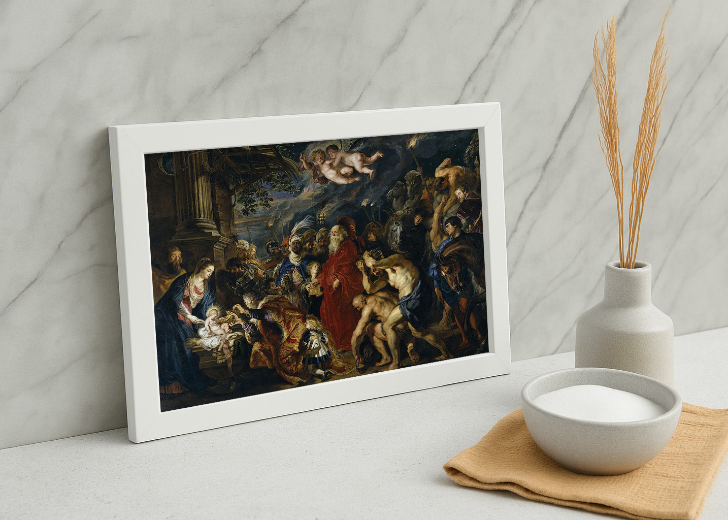 Cuadro ​La Adoración de los Reyes Magos (Rubens)