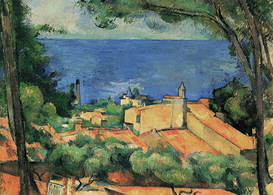 Cuadro ​La Bahía de L Estaque (Cezanne)