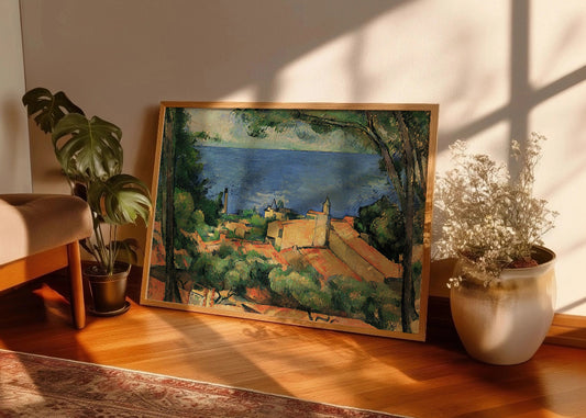 Cuadro ​La Bahía de L Estaque (Cezanne)