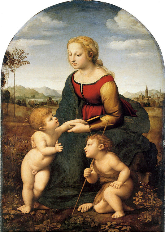 Cuadro ​La Bella Jardinera (Rafael Sanzio)