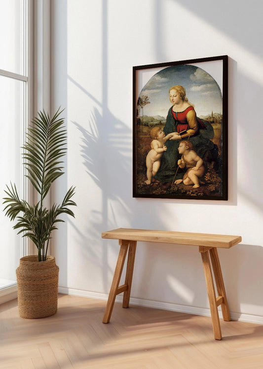Cuadro ​La Bella Jardinera (Rafael Sanzio)