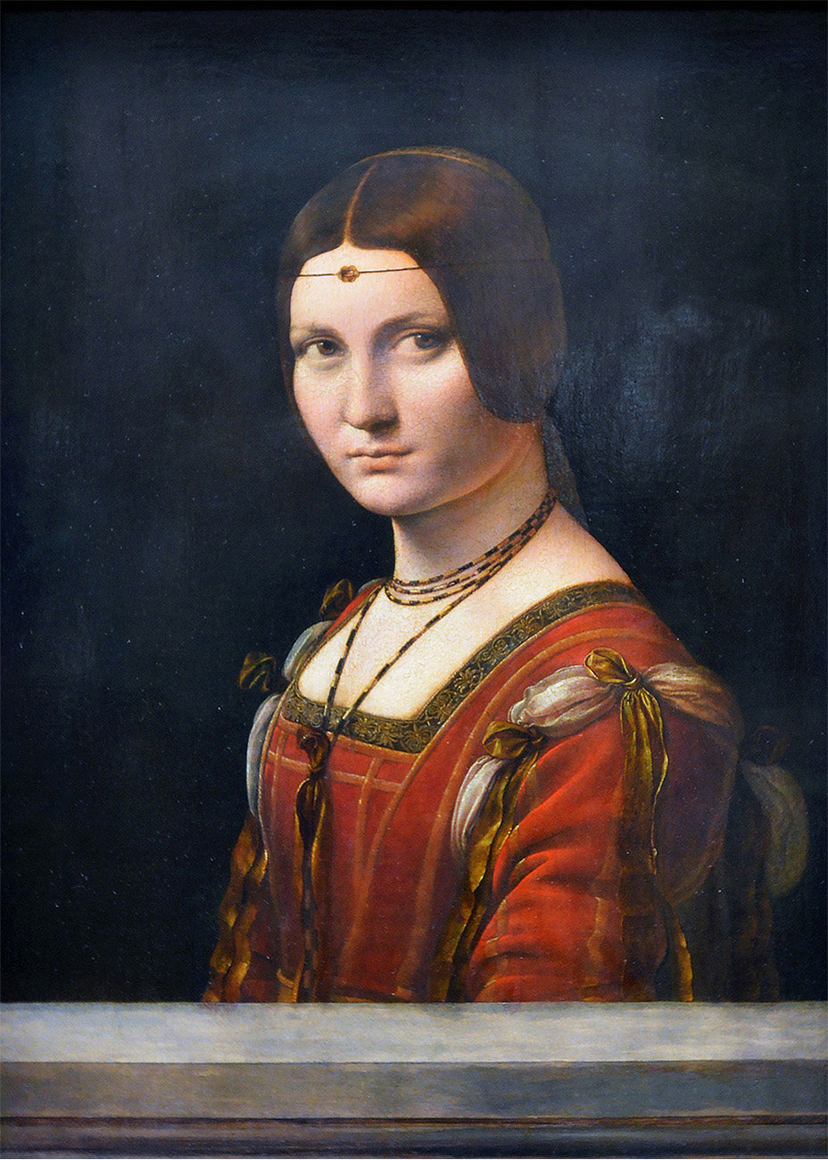 Cuadro ​La Belle Ferronnière (Leonardo Da Vinci)
