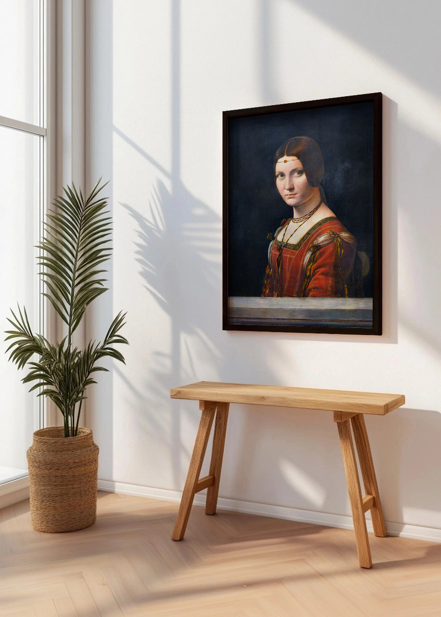 Cuadro ​La Belle Ferronnière (Leonardo Da Vinci)