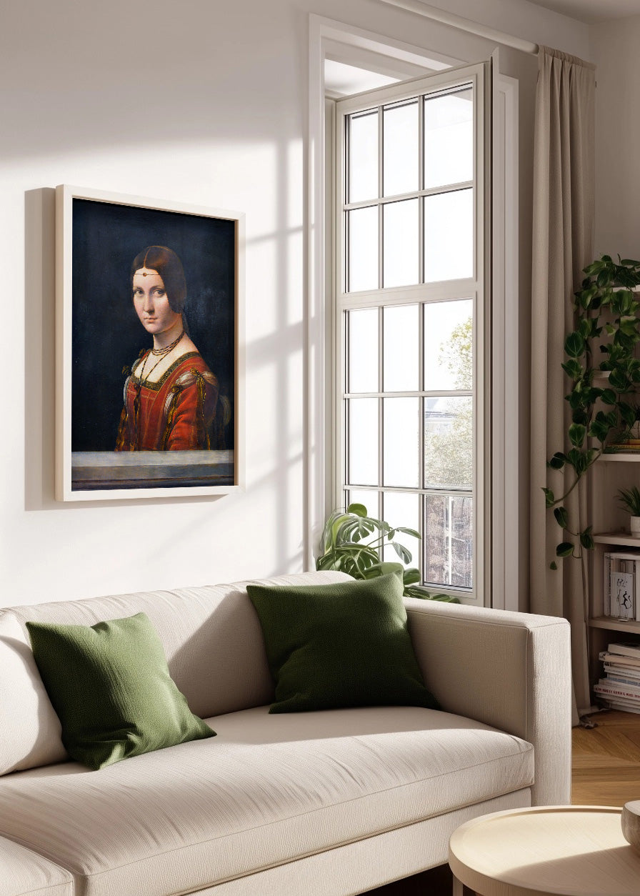 Cuadro ​La Belle Ferronnière (Leonardo Da Vinci)