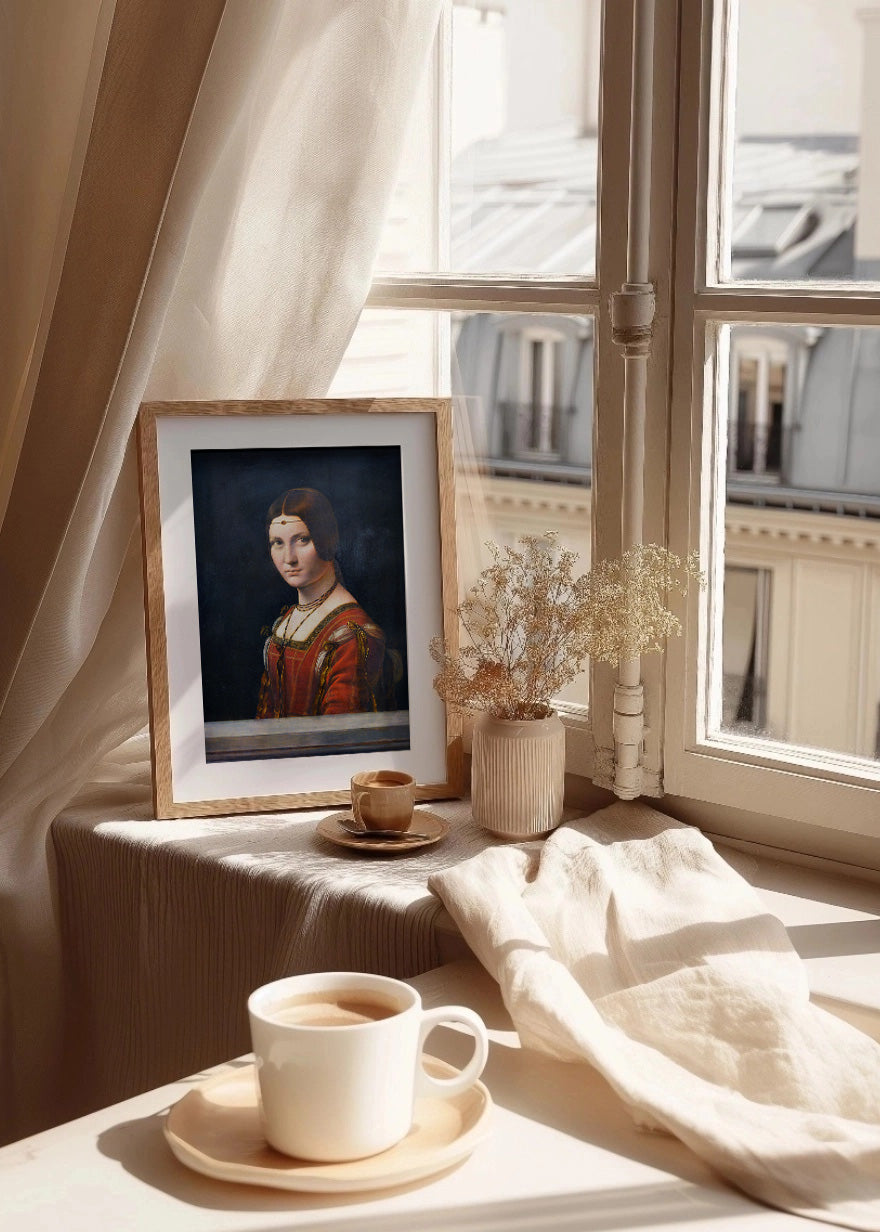Cuadro ​La Belle Ferronnière (Leonardo Da Vinci)