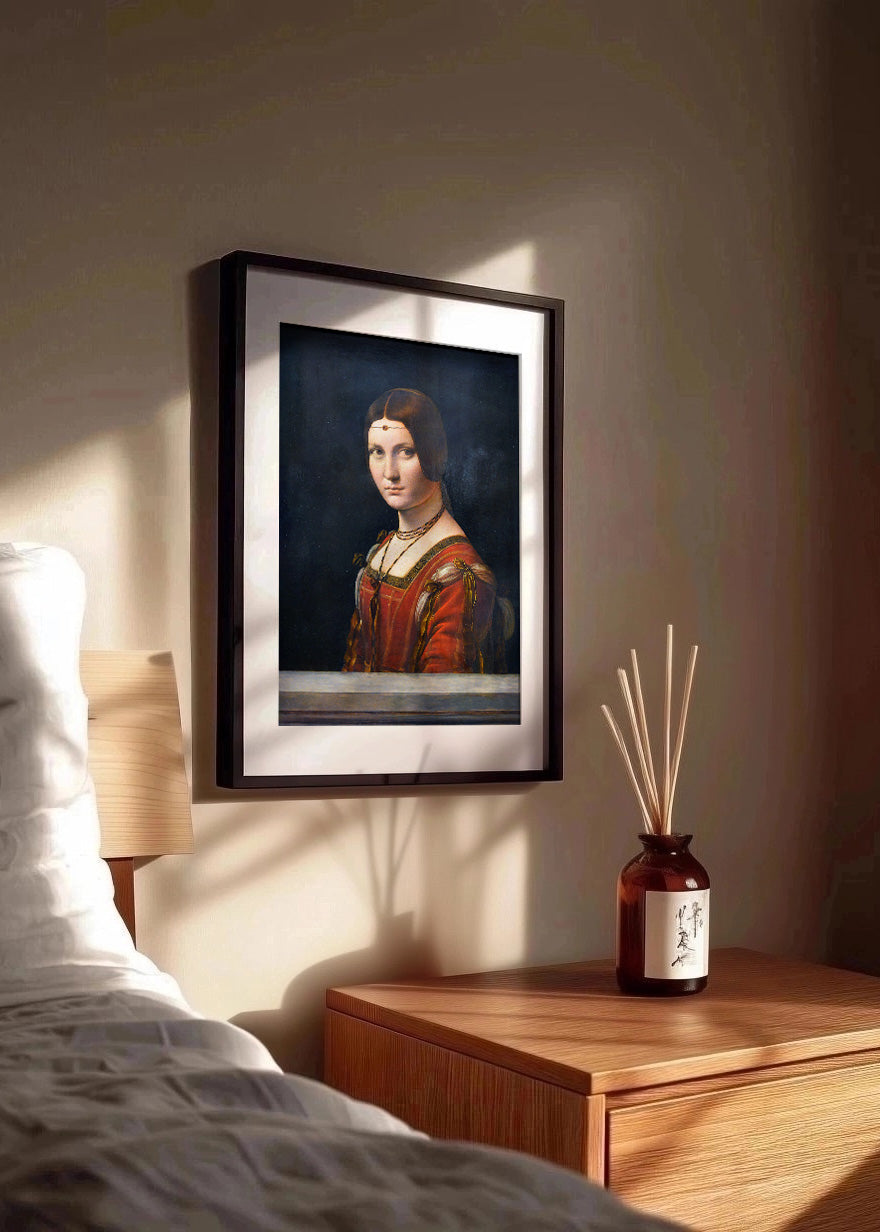 Cuadro ​La Belle Ferronnière (Leonardo Da Vinci)