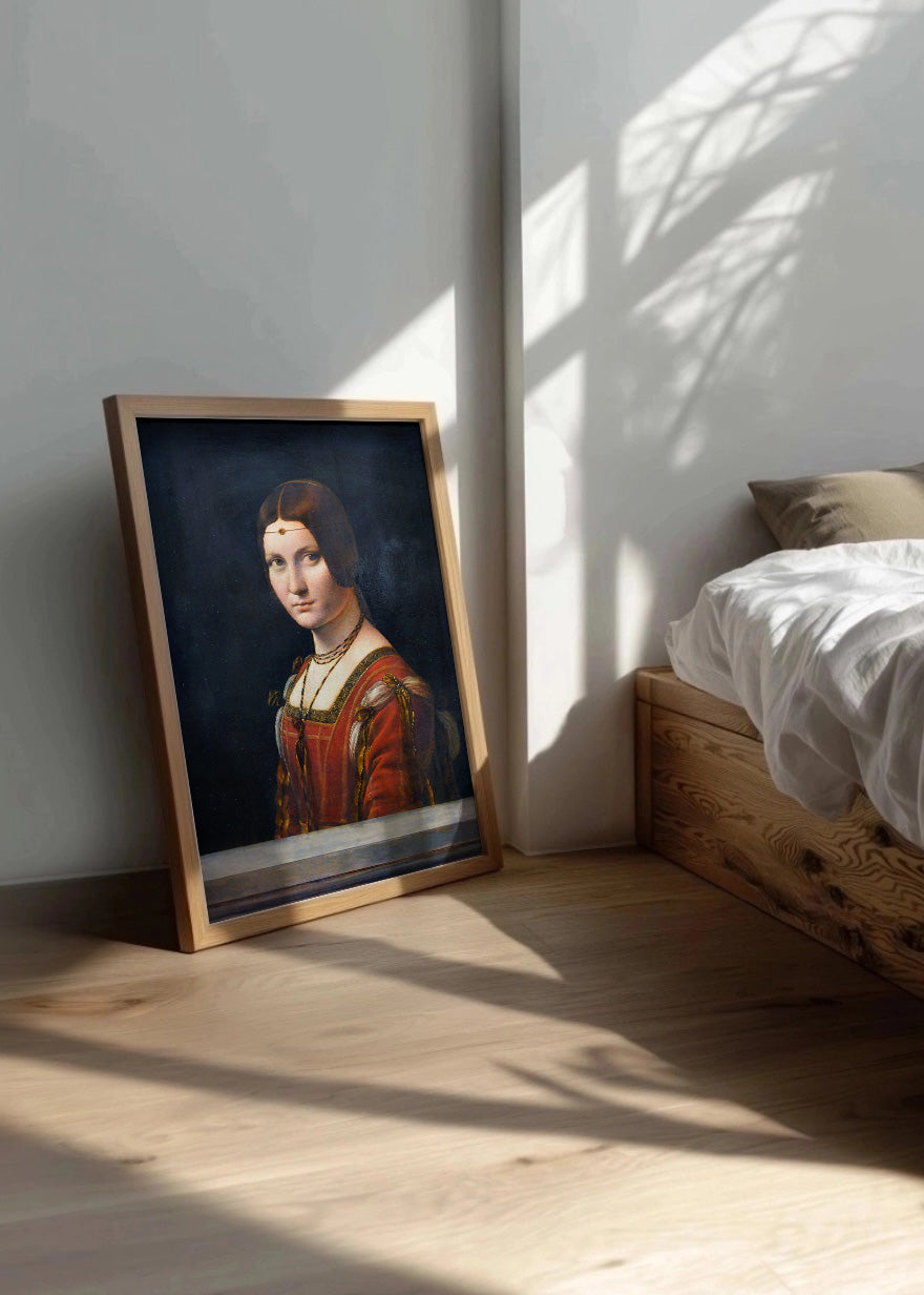 Cuadro ​La Belle Ferronnière (Leonardo Da Vinci)