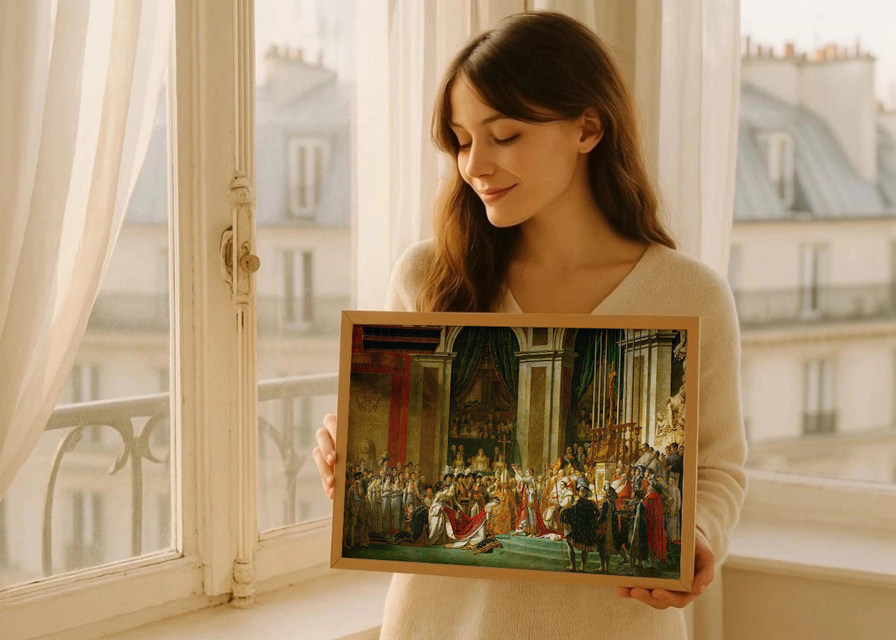 Cuadro ​La Coronacion Napoleon (Jacques-Louis David)