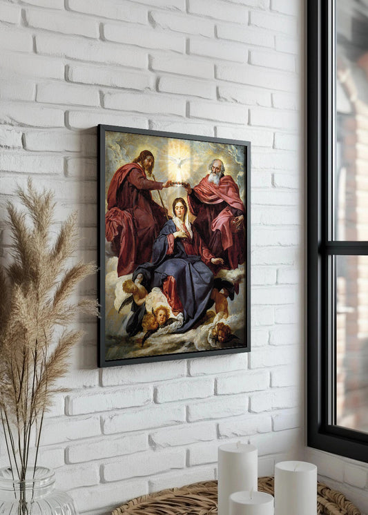 Cuadro ​La Coronación de la Virgen (Rafael)