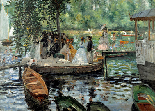 Cuadro ​La Grenouillerell (Renoir)