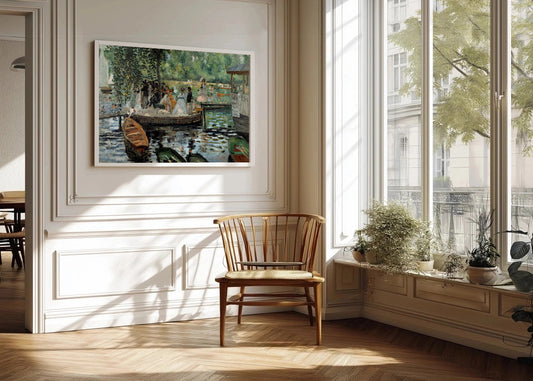Cuadro ​La Grenouillerell (Renoir)