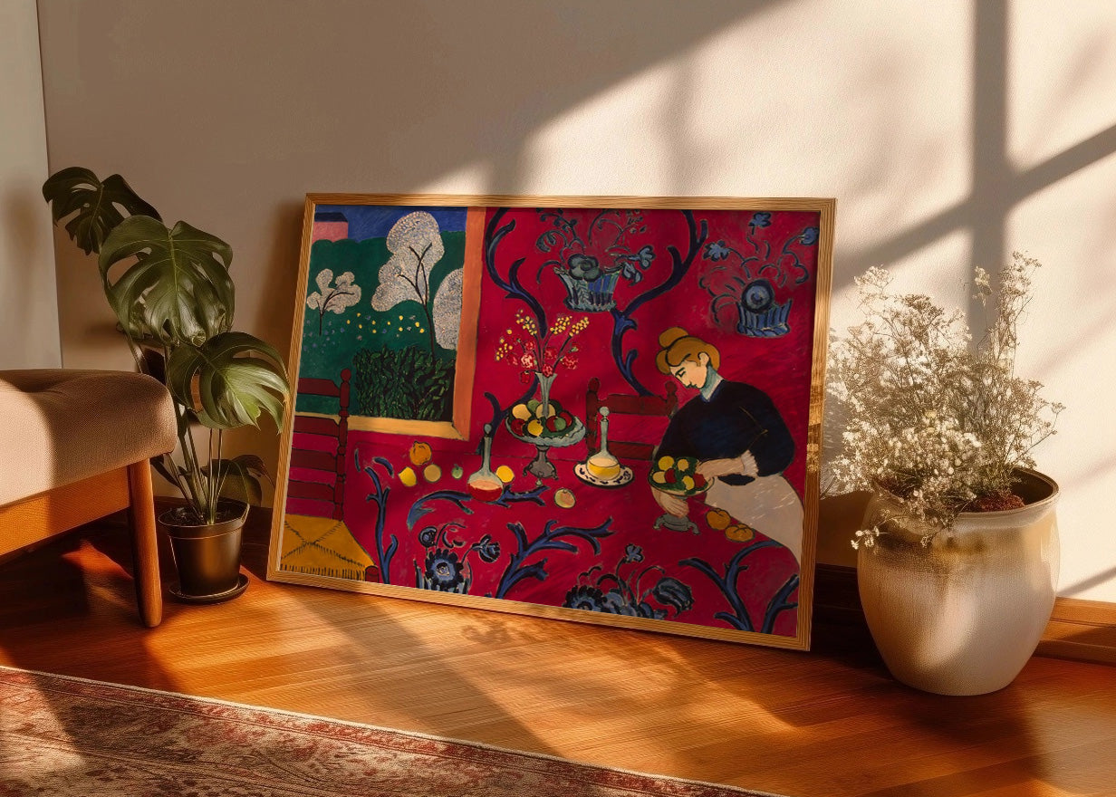 Cuadro ​La Habitación Roja (Henri Matisse)