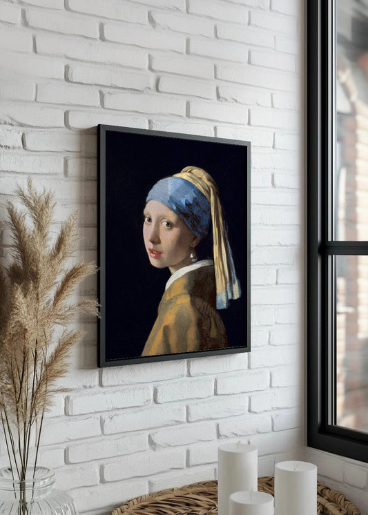 Cuadro ​La Joven de la Perla (Vermeer)