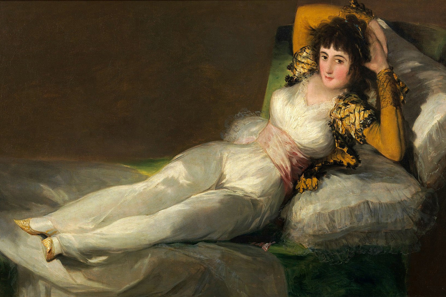 Cuadro de ​La Maja Vestida (Francisco de Goya) - Fine Artic