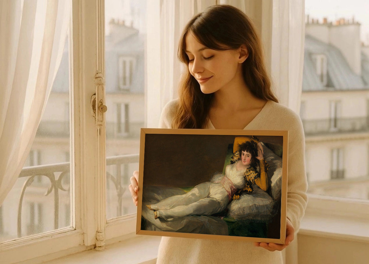 Cuadro ​La Maja Vestida (Francisco de Goya)