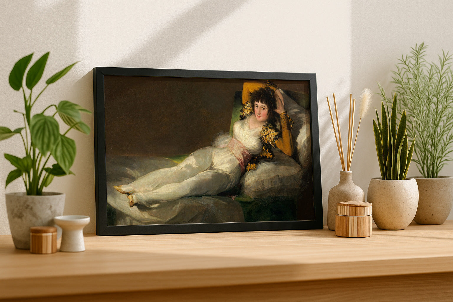 Cuadro de ​La Maja Vestida (Francisco de Goya) - Fine Artic