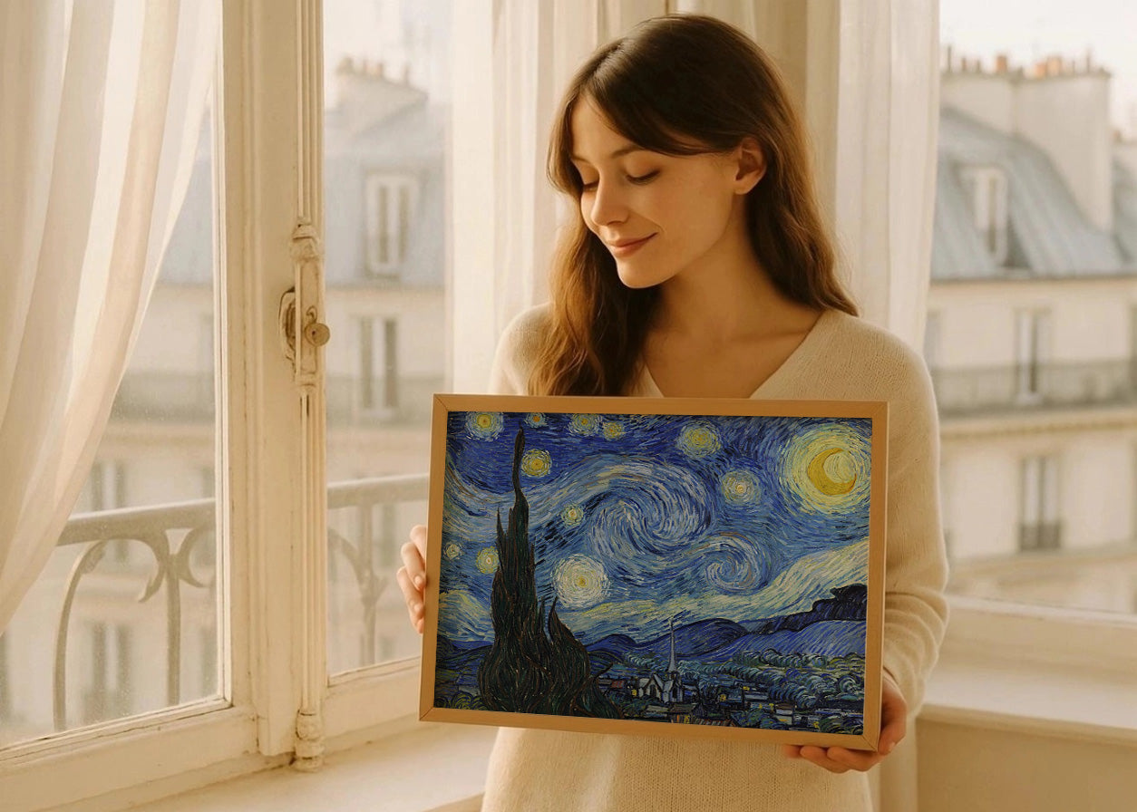 Cuadro ​La Noche Estrellada (Van Gogh)