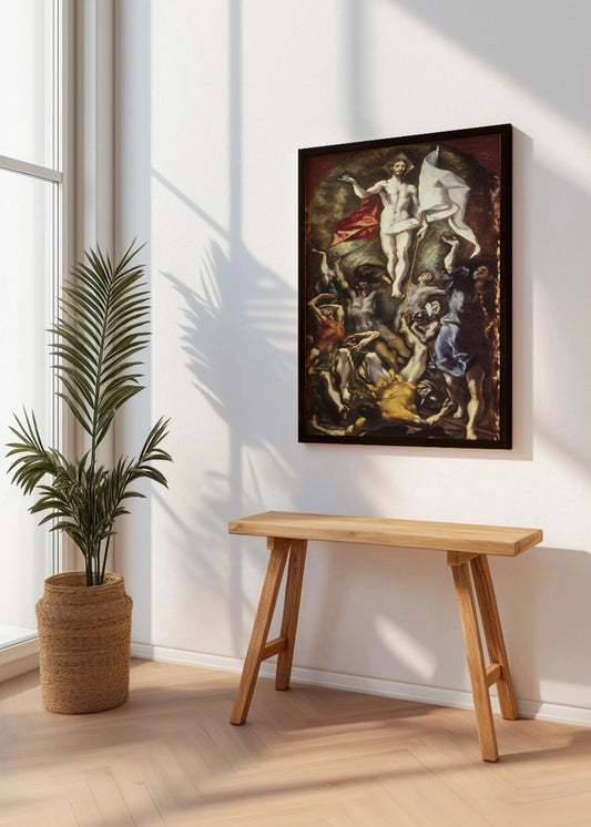 Cuadro ​La Resurrección de Cristo (El Greco)
