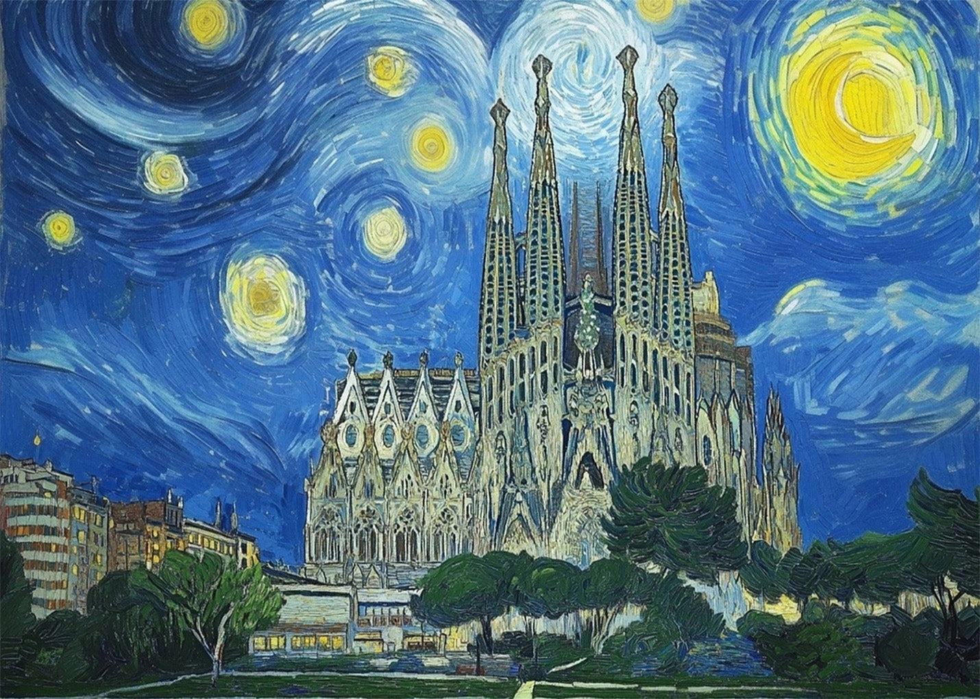 Cuadro ​La Sagrada Familia - Van Gogh
