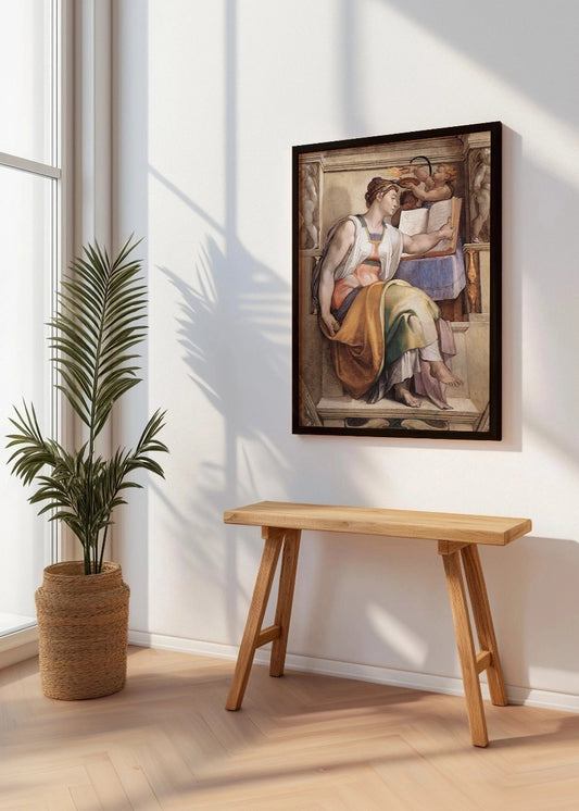 Cuadro ​La Sibila Eritrea (Miguel Ángel - Michelangelo)