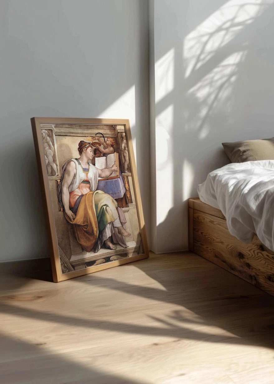 Cuadro ​La Sibila Eritrea (Miguel Ángel - Michelangelo)