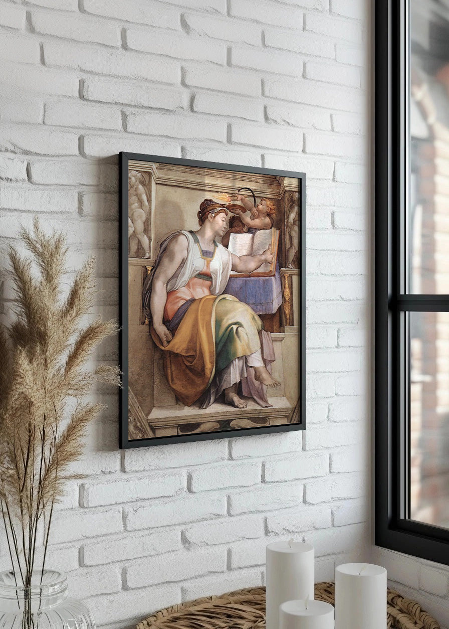 Cuadro ​La Sibila Eritrea (Miguel Ángel - Michelangelo)