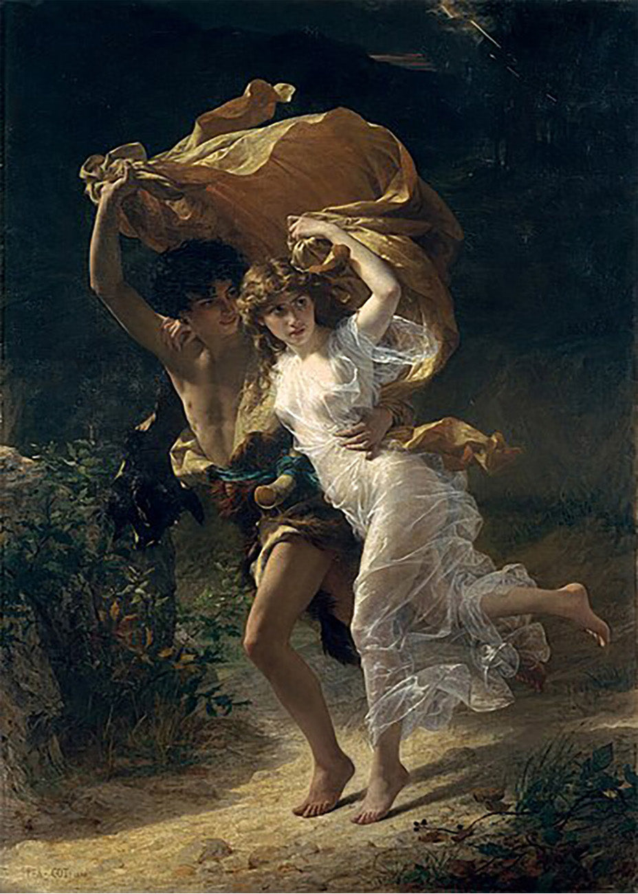 Cuadro ​La Tormenta (Pierre Auguste Cot)