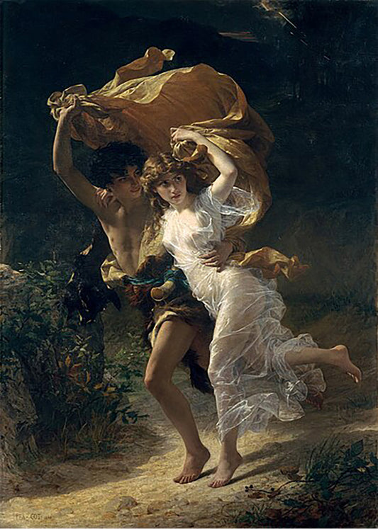 Cuadro ​La Tormenta (Pierre Auguste Cot)