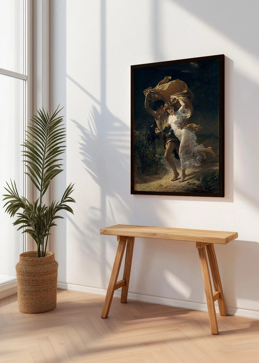 Cuadro ​La Tormenta (Pierre Auguste Cot)