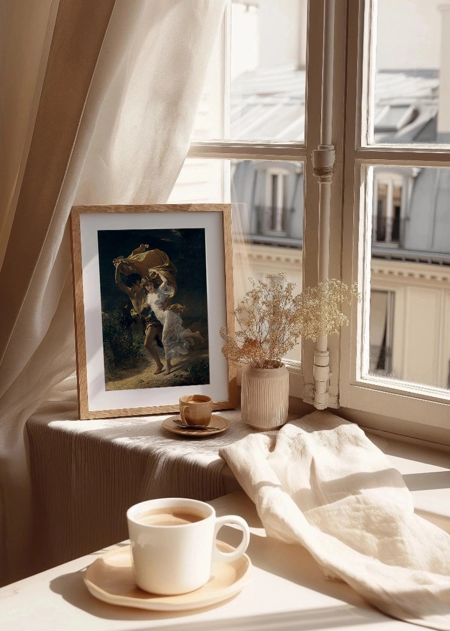 Cuadro ​La Tormenta (Pierre Auguste Cot)