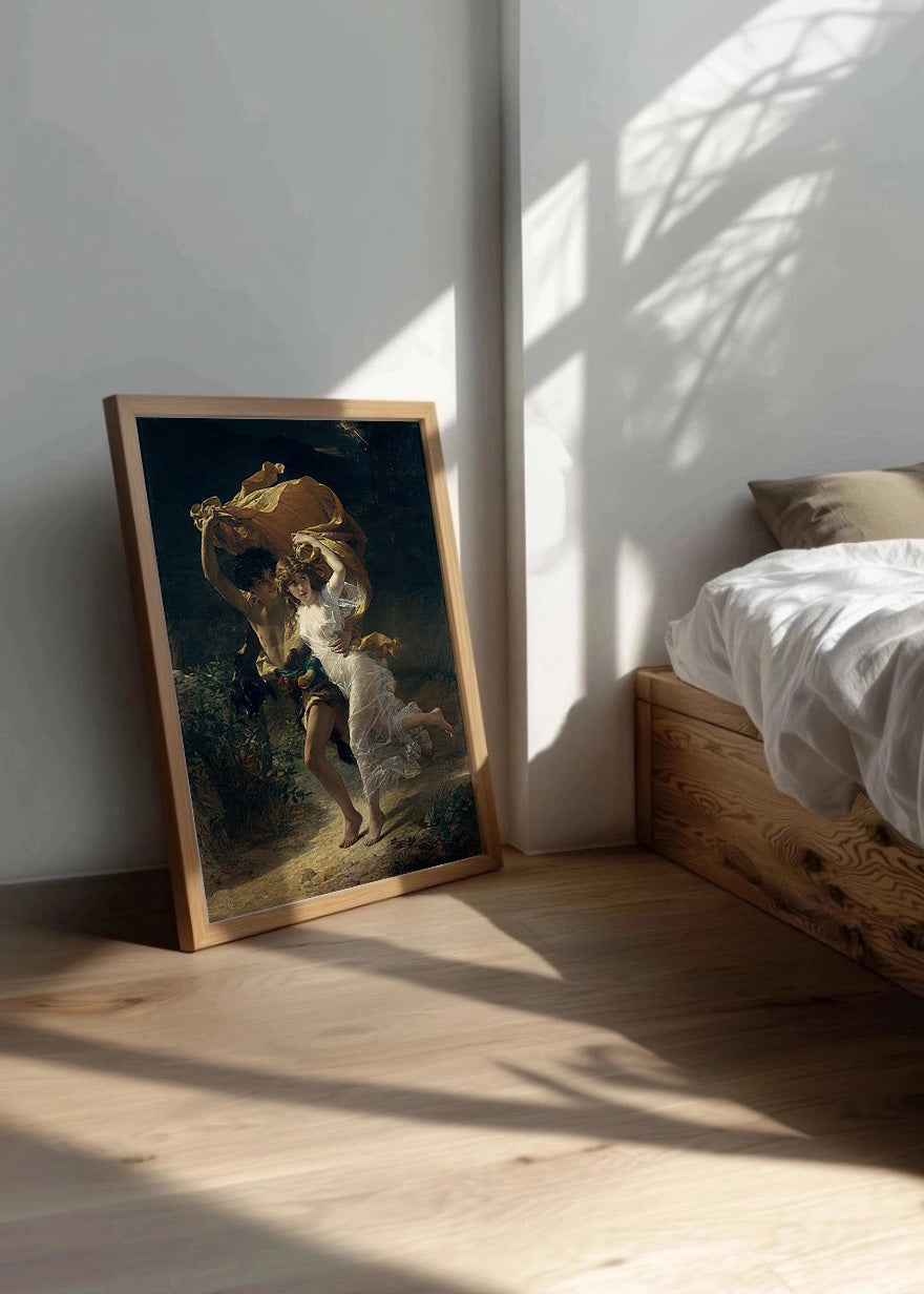 Cuadro ​La Tormenta (Pierre Auguste Cot)