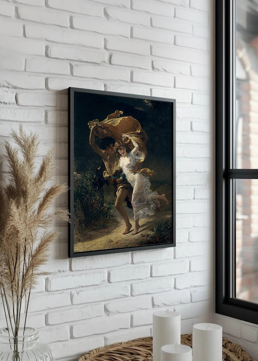 Cuadro ​La Tormenta (Pierre Auguste Cot)
