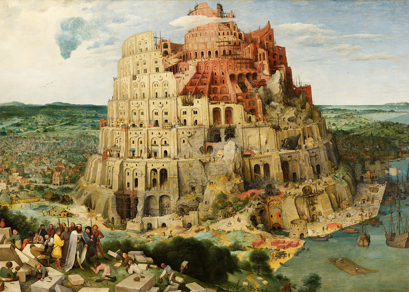 Cuadro ​La Torre de Babel (Pieter Bruegel el Viejo)