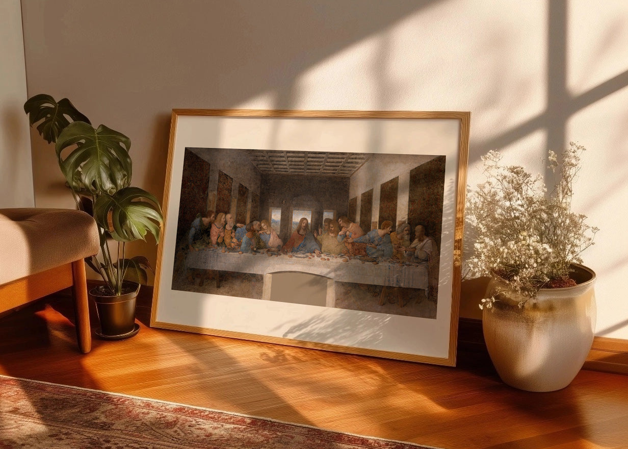 Cuadro ​La Última Cena (Leonardo Da Vinci)
