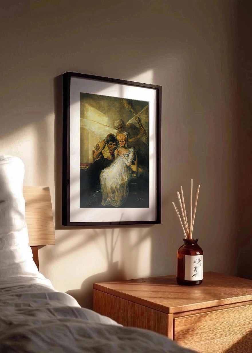 Cuadro ​Las Viejas (Francisco de Goya)