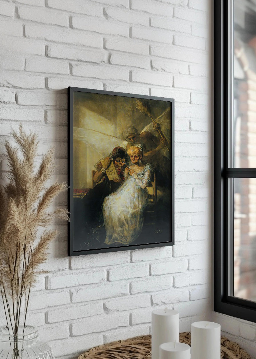 Cuadro ​Las Viejas (Francisco de Goya)