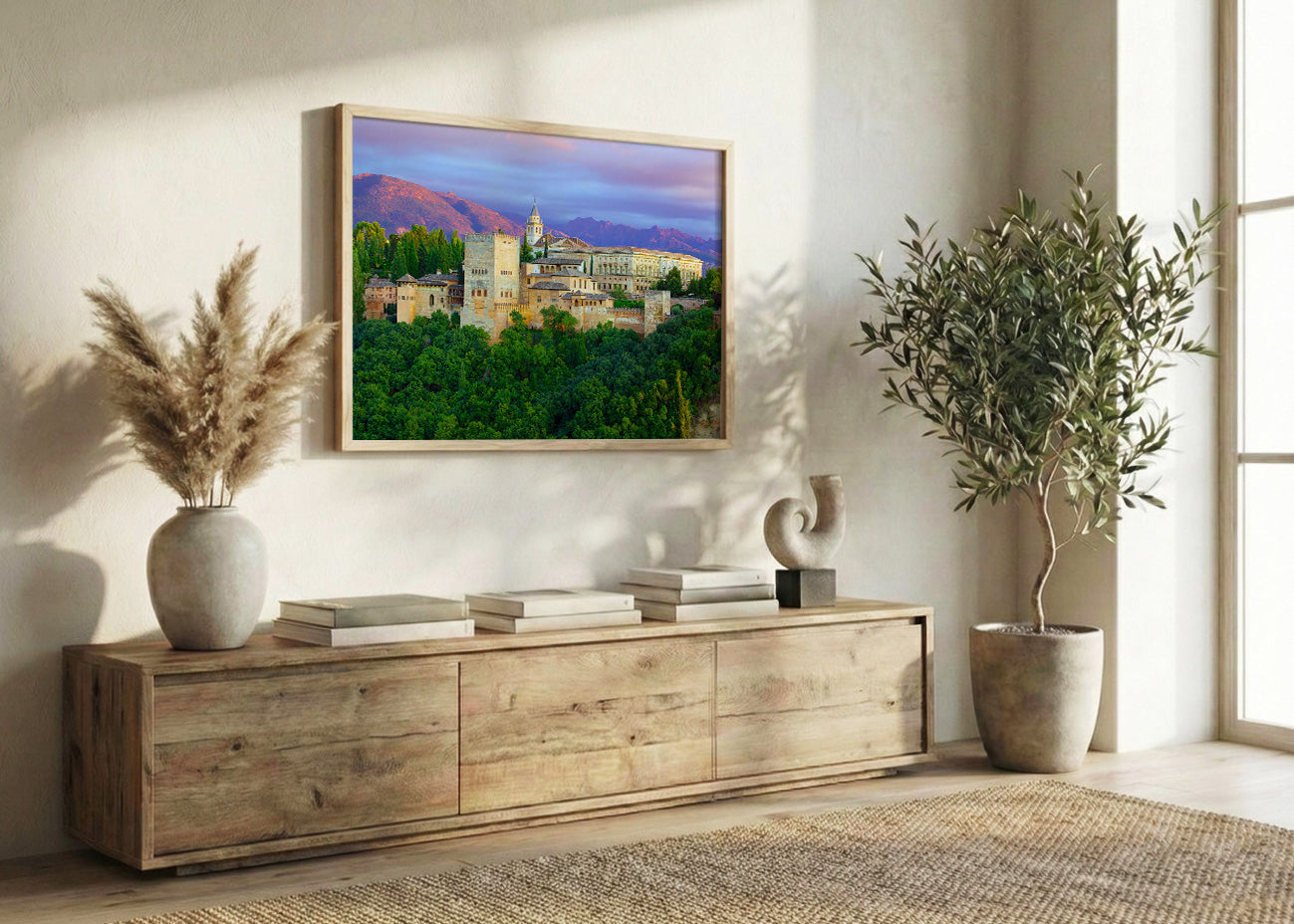 Cuadro La Alhambra (CC BY-SA 2.0 por jiuguangw)