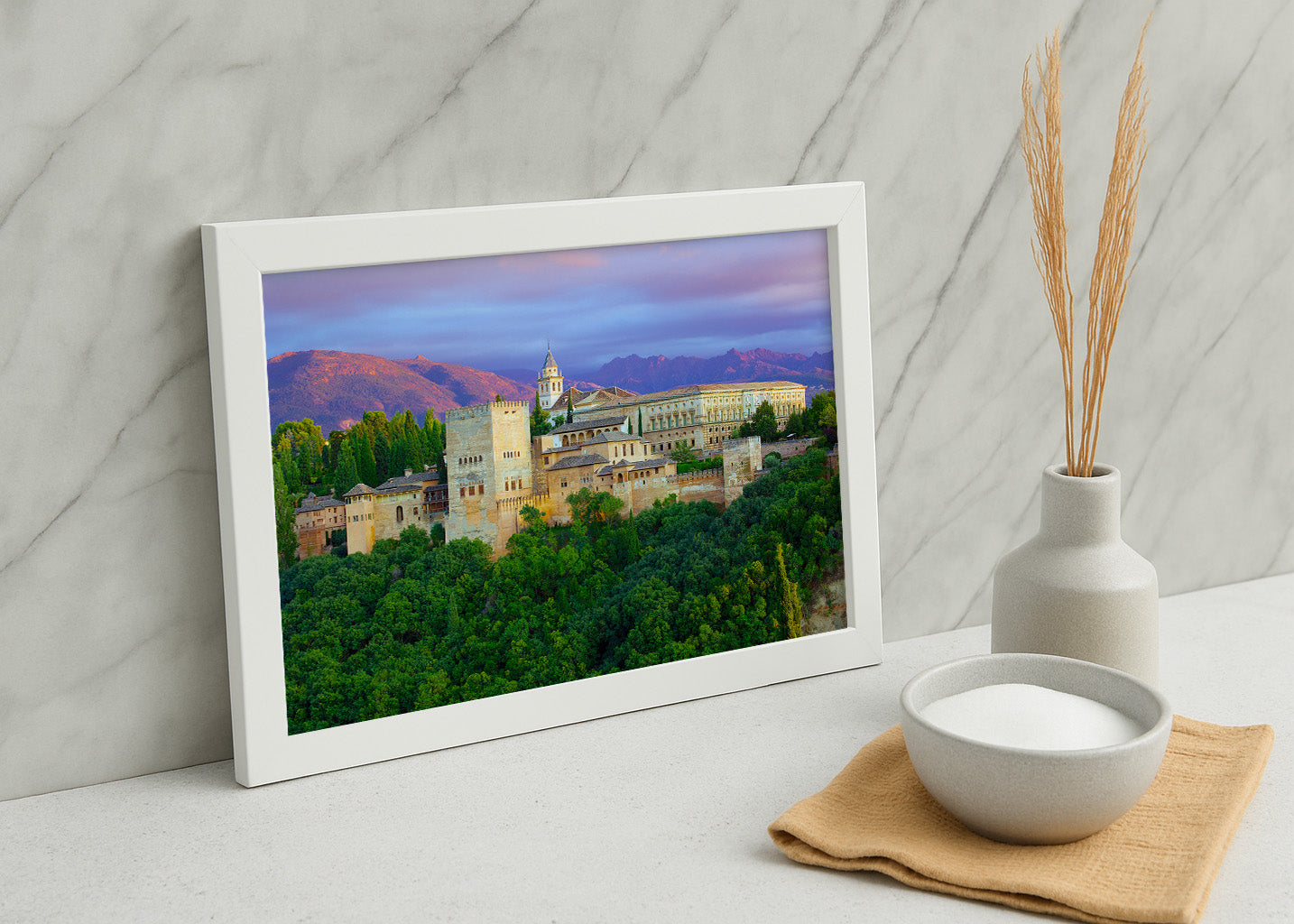 Cuadro La Alhambra (CC BY-SA 2.0 por jiuguangw)
