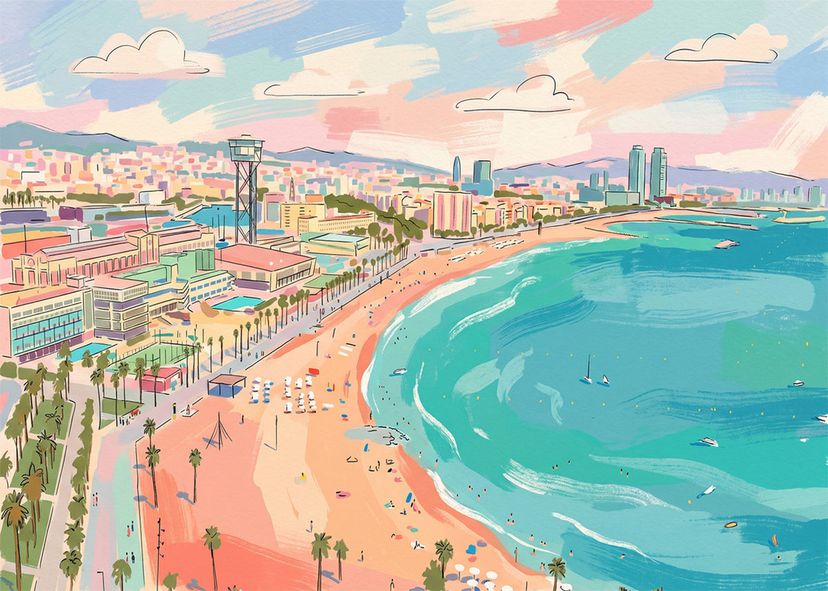 Cuadro La Barceloneta - Soft