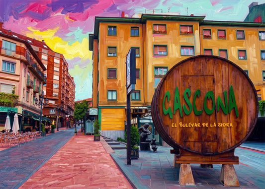 Cuadro La Gascona - Fauvismo