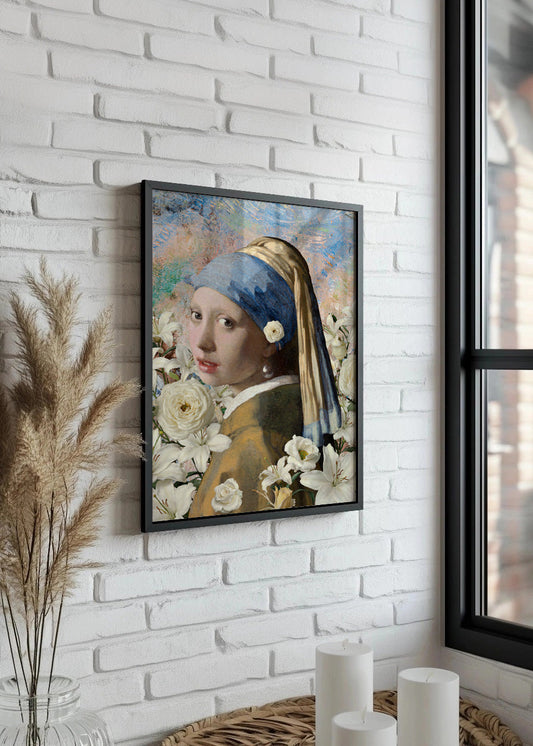 Cuadro La Joven de la Perla florecida