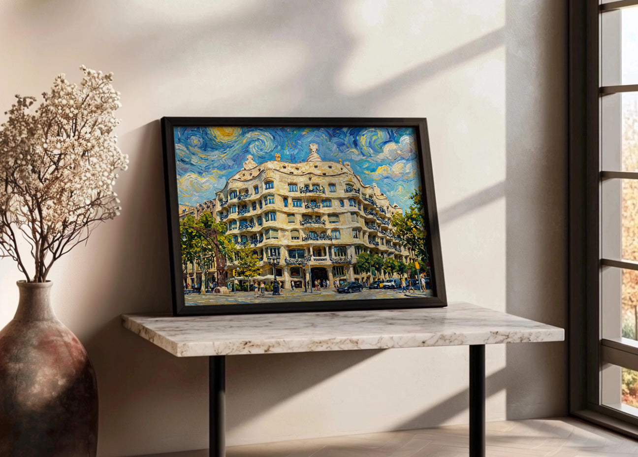 Cuadro La Pedrera - Impresionista