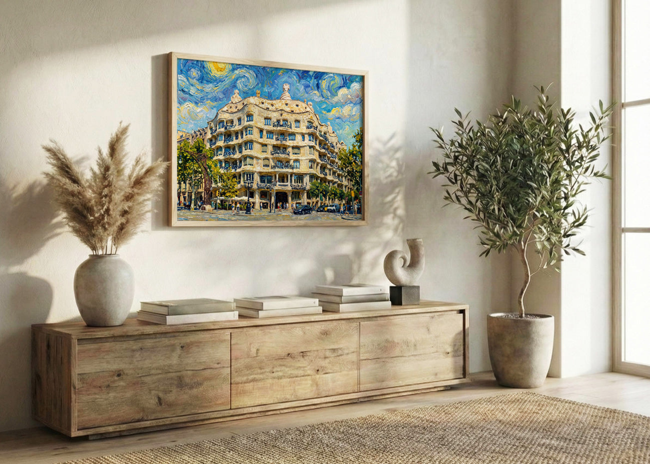 Cuadro La Pedrera - Impresionista