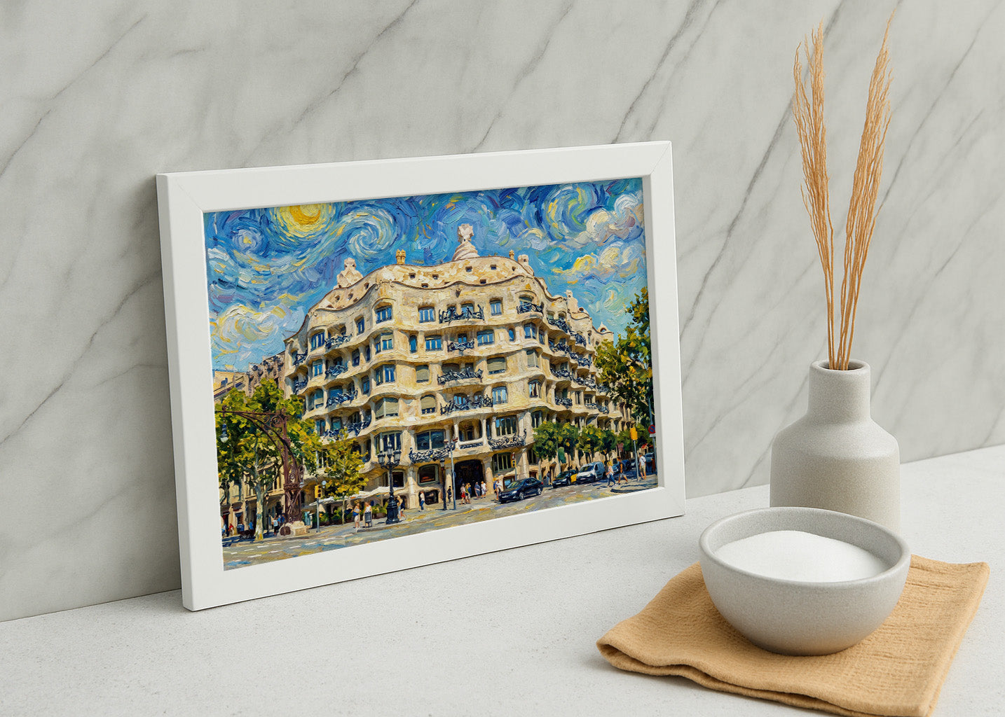 Cuadro La Pedrera - Impresionista