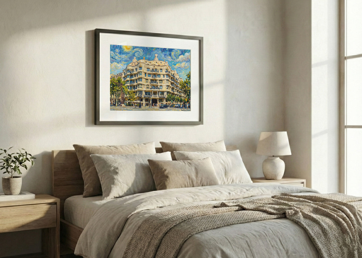 Cuadro La Pedrera - Impresionista
